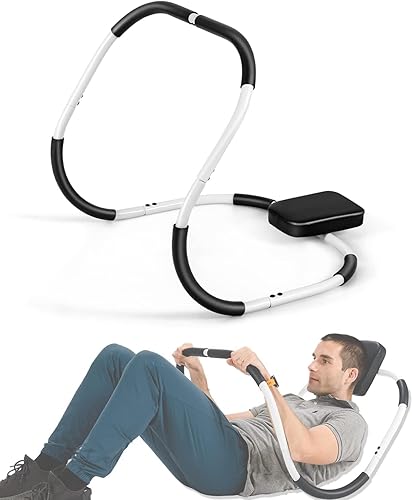 Ab Machine Exercise Equipment, Portable Sit up Machine for Core Strength, Study Ab Crunch Machine, Ab Roller for Abdominal Workout Exerciser &