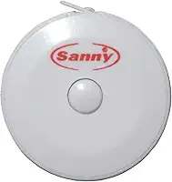 Trena / Fita Métrica Antropométrica Sanny com 1,5 metros e trava Sanny
