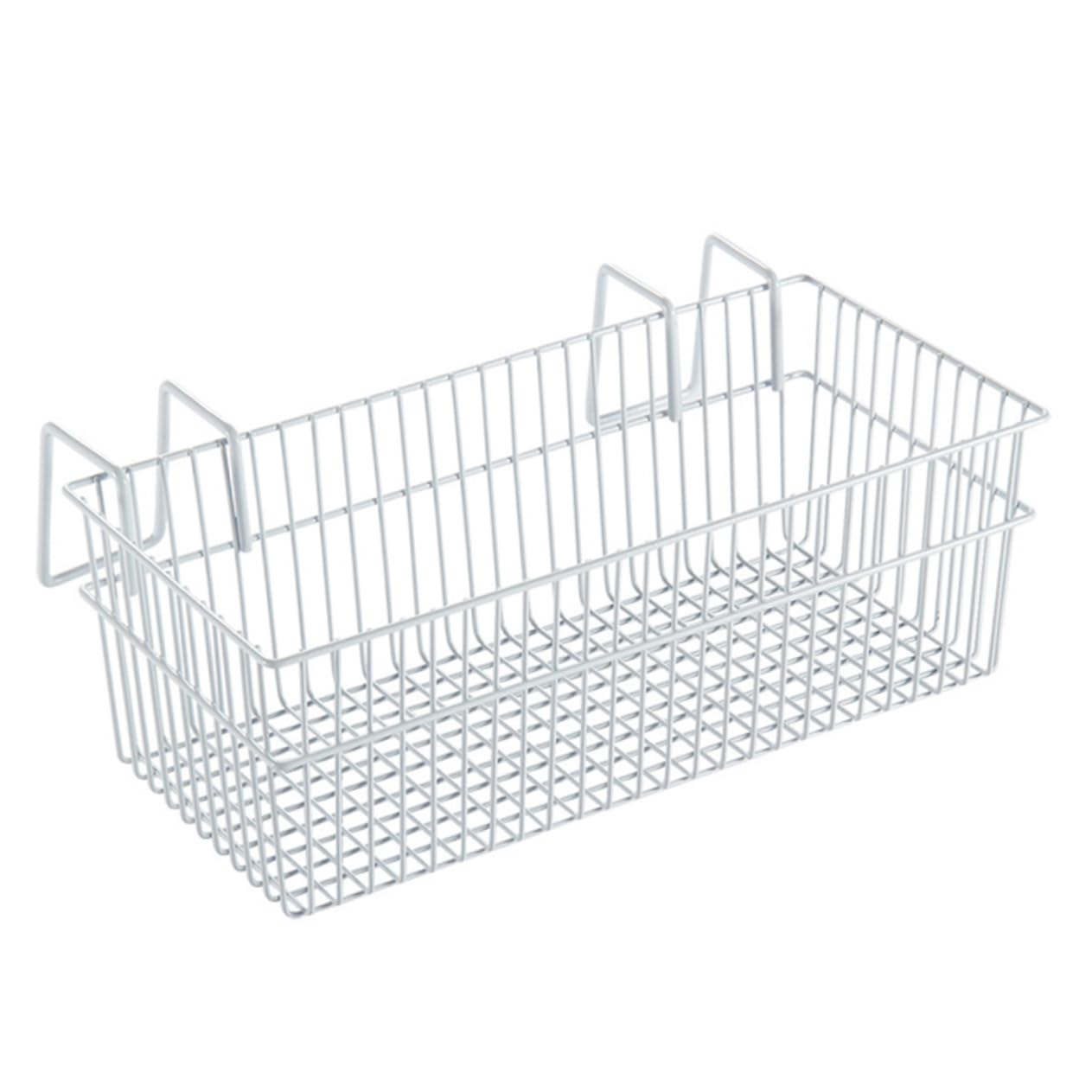 ABOOFAN 1Pc Iron Hanging Storage Basket Multi Organizer for Stationery and Supplies Space Saving Wall Mounted Iron Storage for Home and Dormitory Use