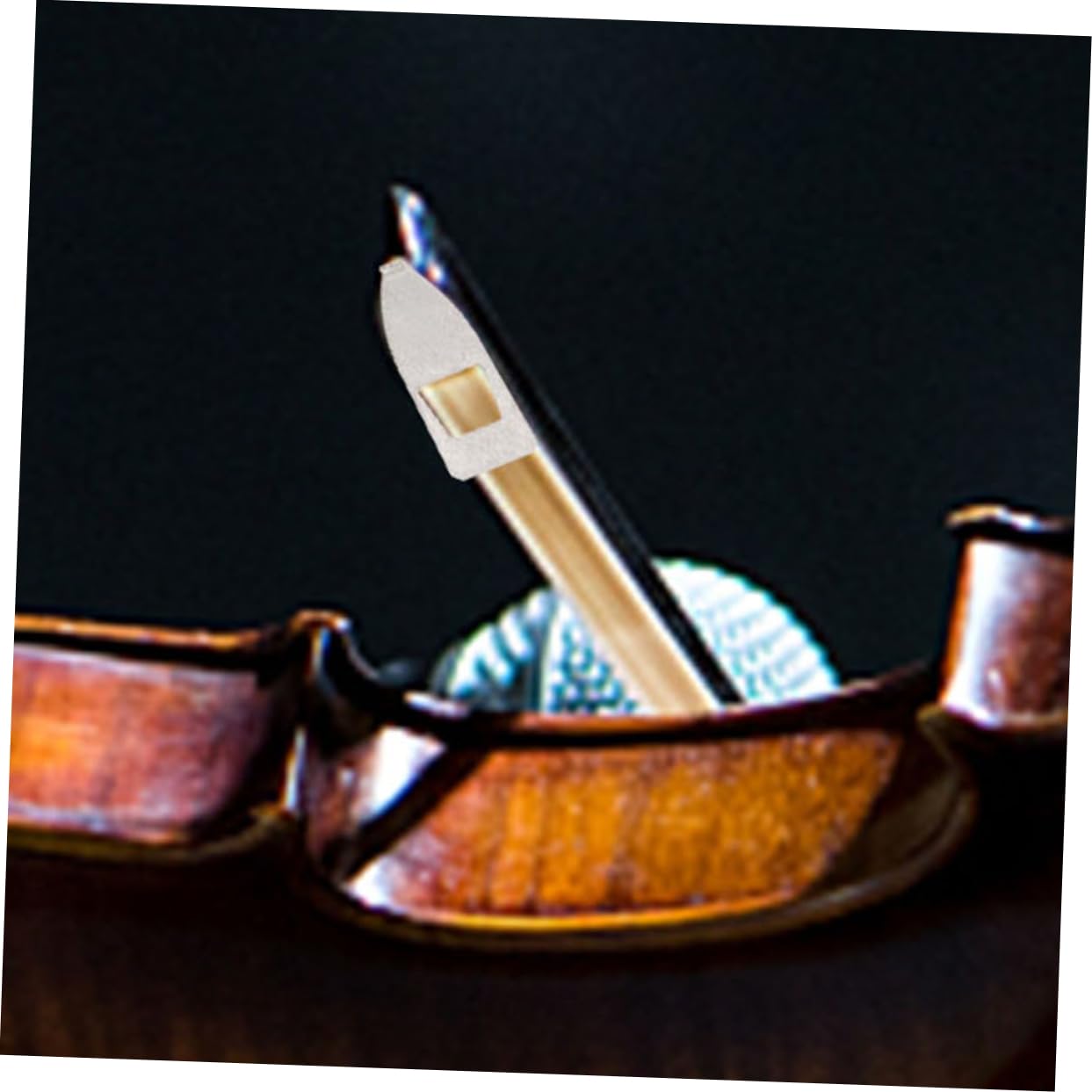 Holibanna 3Pcs Cello Bow Tips Metal Fittings for String Instruments Durable Replacement Parts for Accurate Play for Music Schools and Teachers