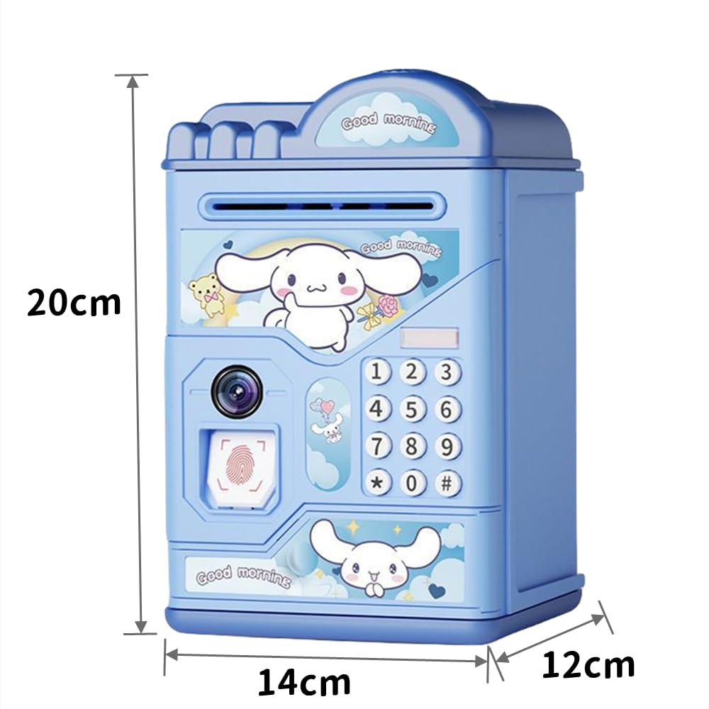 Amazon.co.jp: Sariny貯金箱 楽しくてかわいい大容量貯金箱 指紋認証