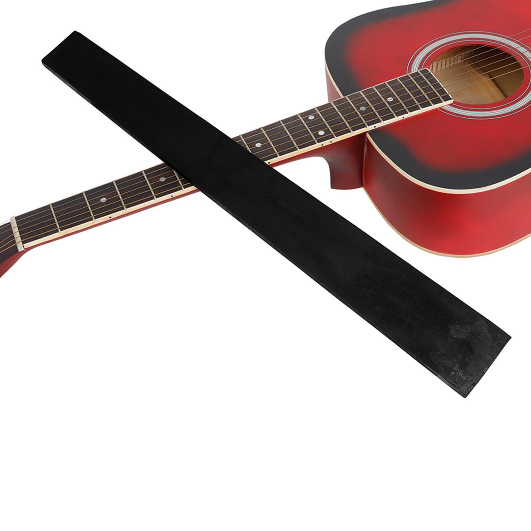 3 Pz Tastiera Della Chitarra Tastiera Della Chitarra nel Ebano Chitarra Folk Acustica Tastiera Tastiera Parti Della Chitarra Accessorio