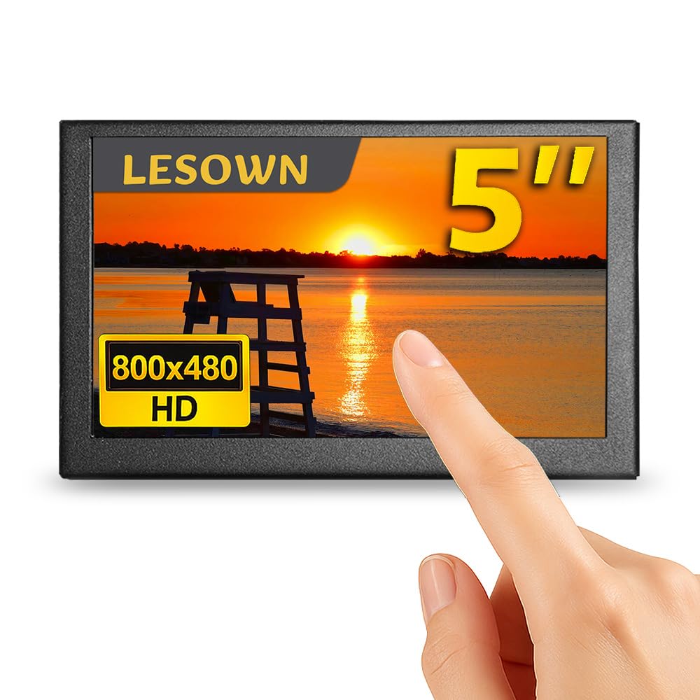 Amazon.com: LESOWN Mini Monitor HDMI 5 inch IPS Small Screen