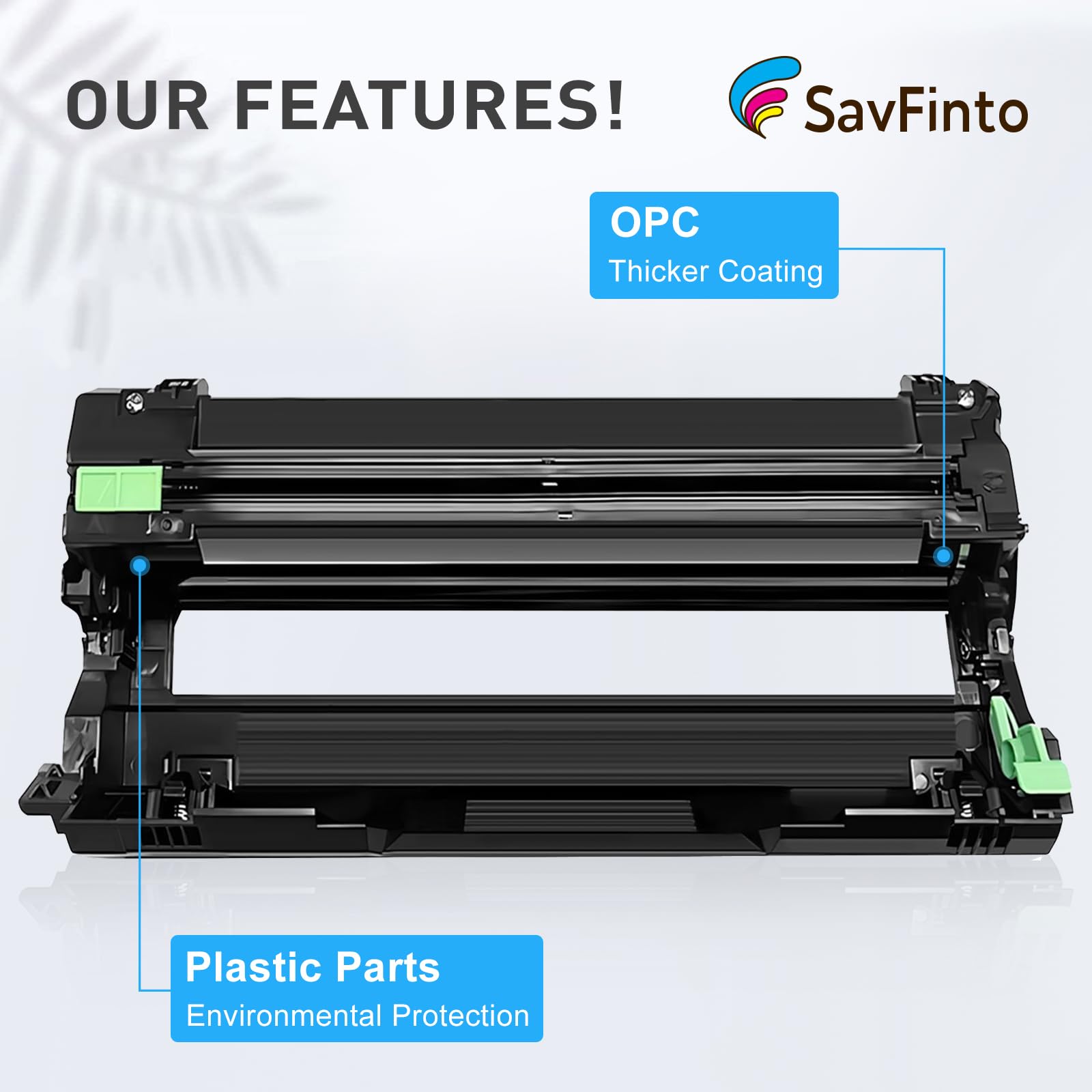 Tamburo DR243CL Per Stampanti Brother - Compatibile Con DCP-L3510CDW, MFC-L3770CDW, HL-L3210CW - 4 Pezzi - Foto 2