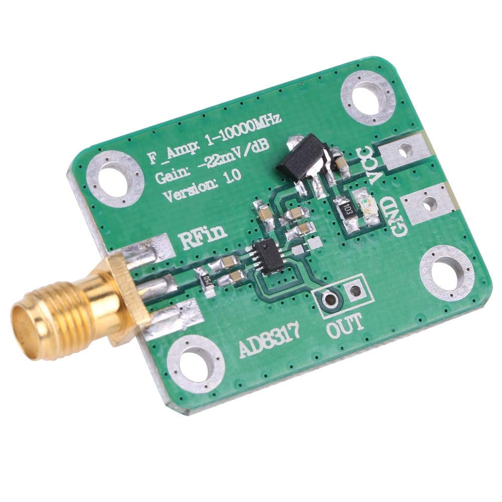 Yosoo Health Gear Logarithmischer Detektor, RF Logarithmischer Detektor HF-Signal Leistungserkennung HF-Leistungsmesser AD8317 Hochfrequenz-Logarithmischer Detektor