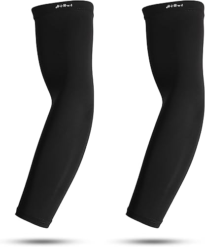 Miniatura 2 de HiRui Mangas de compresión de brazo para hombres, mujeres y jóvenes, protección UV, 20-30mmHG, soporte para tatuaje, transpirable, absorbe la humedad
