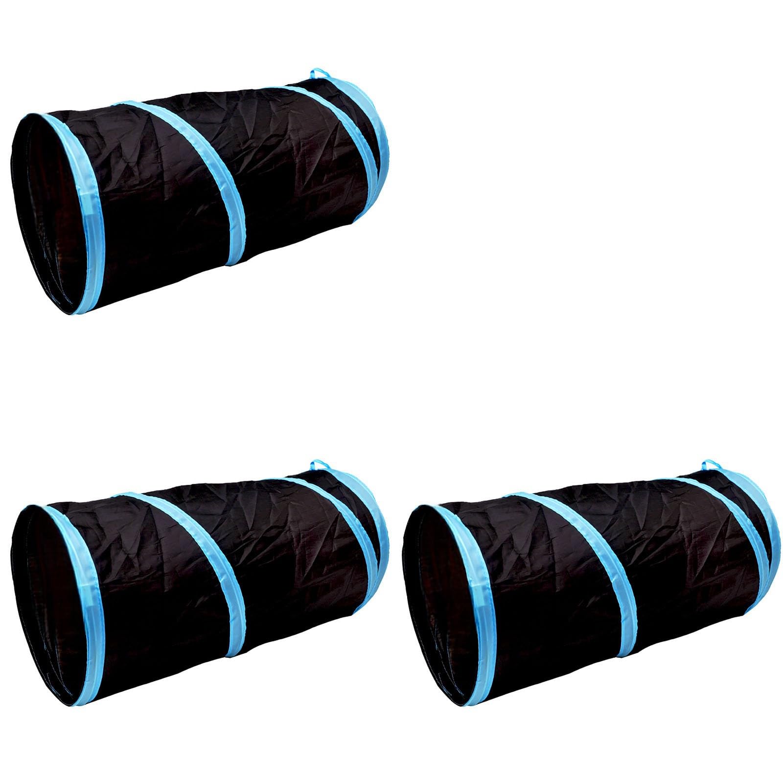 iCAGY Foldable Spiral Cat Tunnel - Ideal Indoor Toy for Small Cats, Kittens, and Rabbits - Collapsible Tube for Interactive Play and Outdoor Fun - Pet