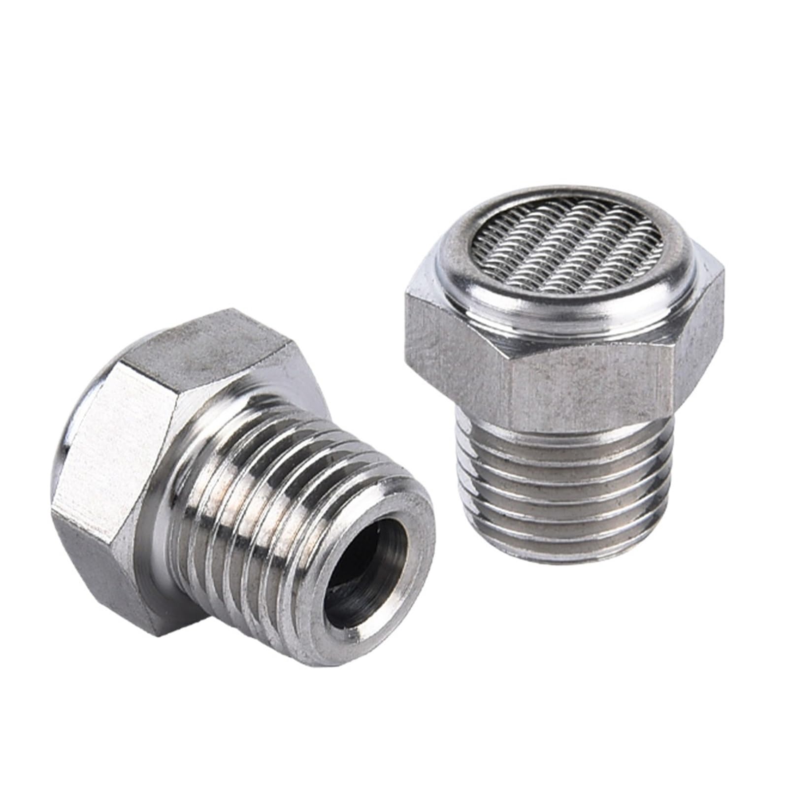 Złącze pneumatyczne ze stali nierdzewnej 304 gwint tłumika 1/8 "1/4" 3/8 "1/2" akcesoria filtr szumów przepustnica(Pagoda type 01)