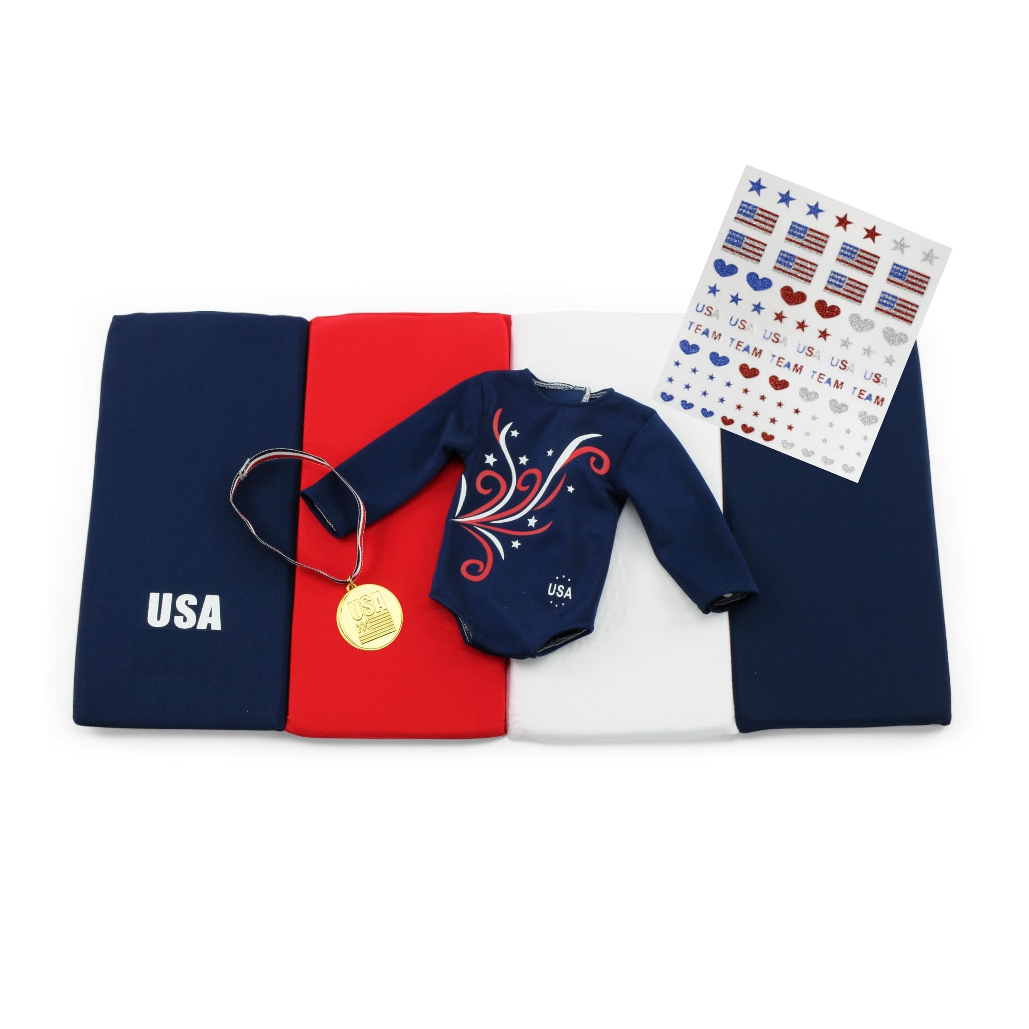 Girl Amazon 18 Inch Doll Gymnastics Outfit Emily Rose 18-Inch Doll