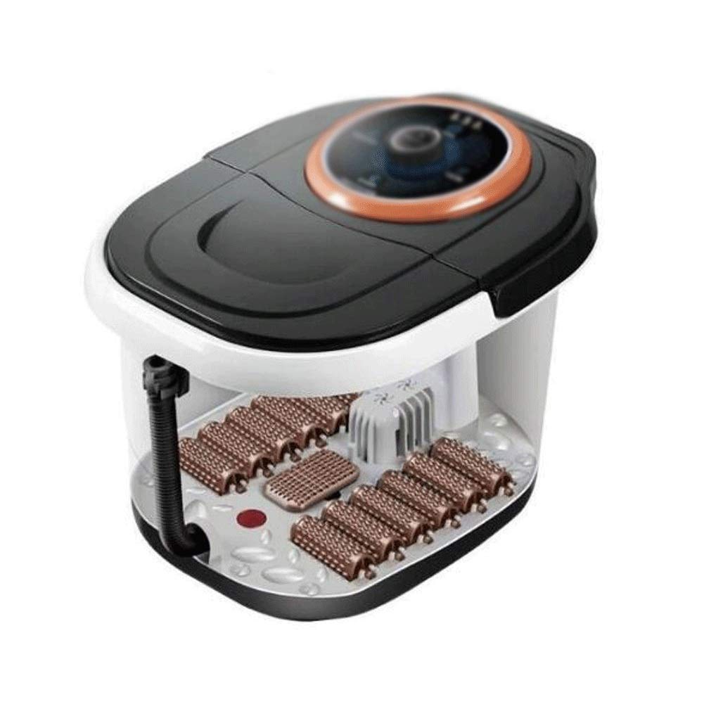 Masajeador de Baño de Spa para Pies con Control de Temperatura, Rodillos Motorizados, Temporizador Y Pantalla para Aliviar el Estrés en Los Pies
