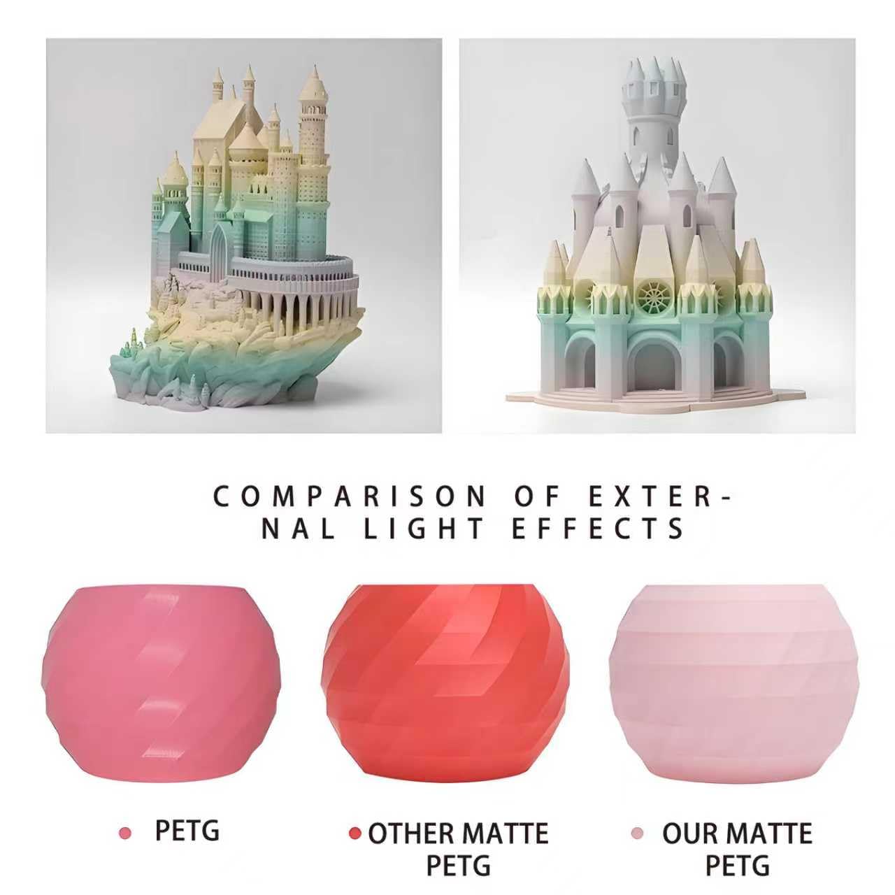 Amazon.co.jp: JAREES PETG フィラメント 1.75mm マットブラック PETG