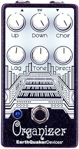 EarthQuaker Devices Organizador V2 Emulador de órganos polifónicos, brillo púrpura (exclusivo de Gear Hero)