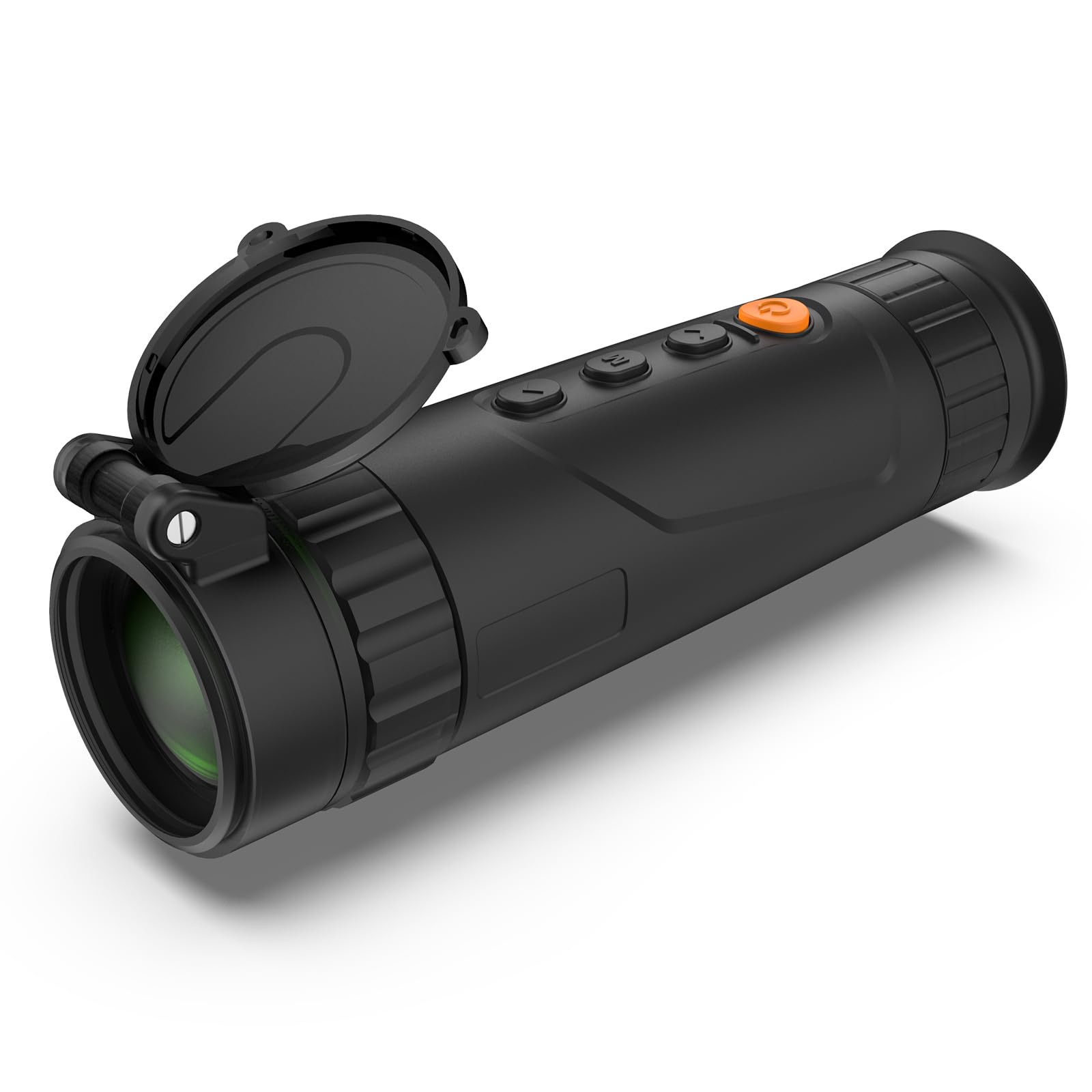 Night Vision Monocular 35mm 384x288 (50 Hz) Thermal Imaging Monoculars, 4X Digital Zoom, Detection 3620yd, 5 Mode, 7H+, No-Shutter Tech WiFi Heat Vision Infrared Imager for Hunting Camping