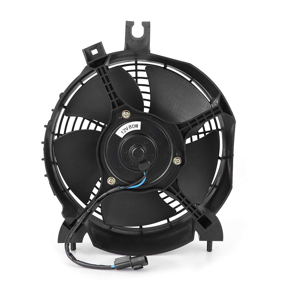 Elektryczny Wentylator Skraplacza MN123607 do L200 PAJERO MONTERO SPORT, Czarny materiał ABS