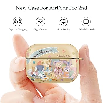 Amazon | airpods pro2 ケース ダッフィーフレンズ シェリーメイ
