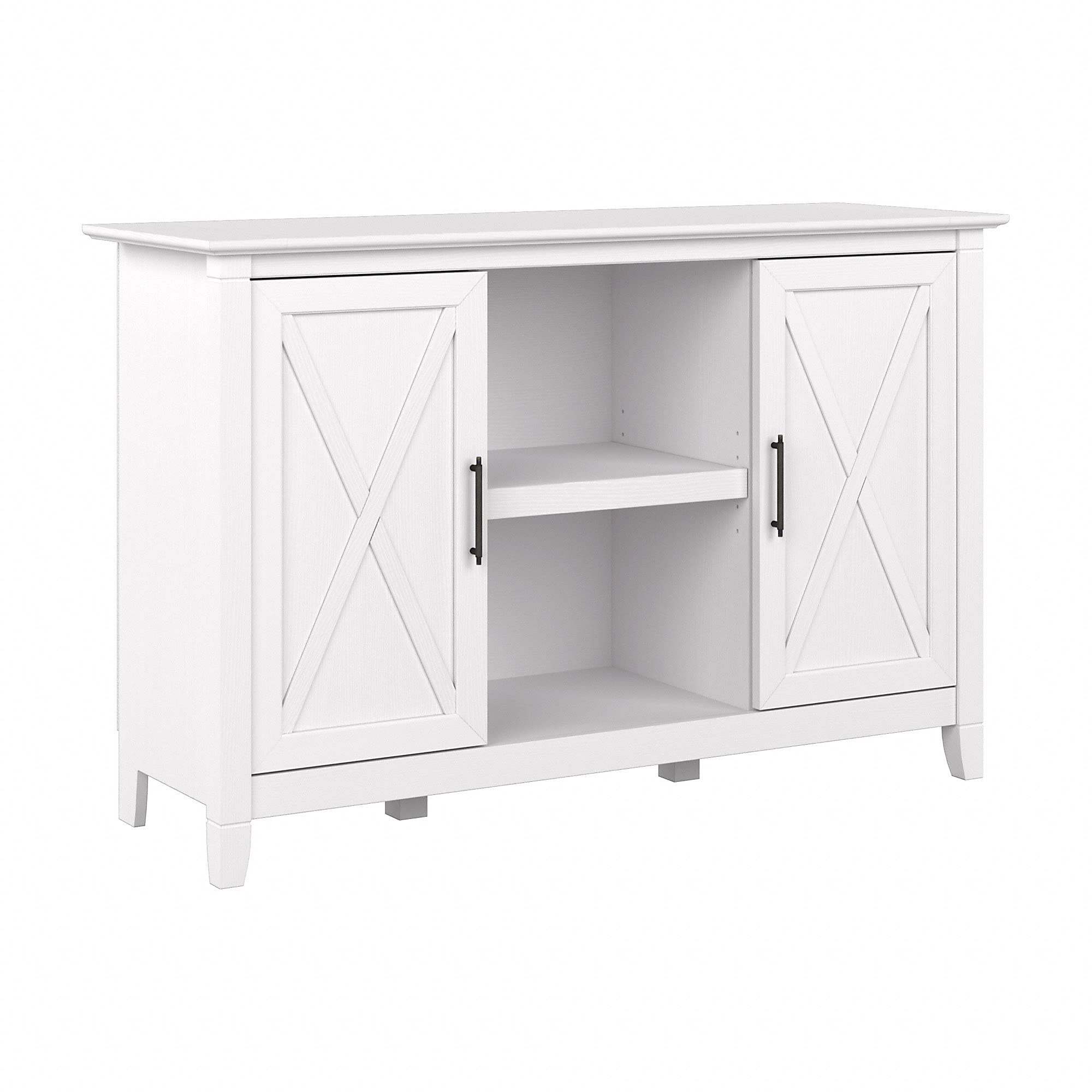 Buy Bush Furniture Key West Accent with Doors in Pure White Oak