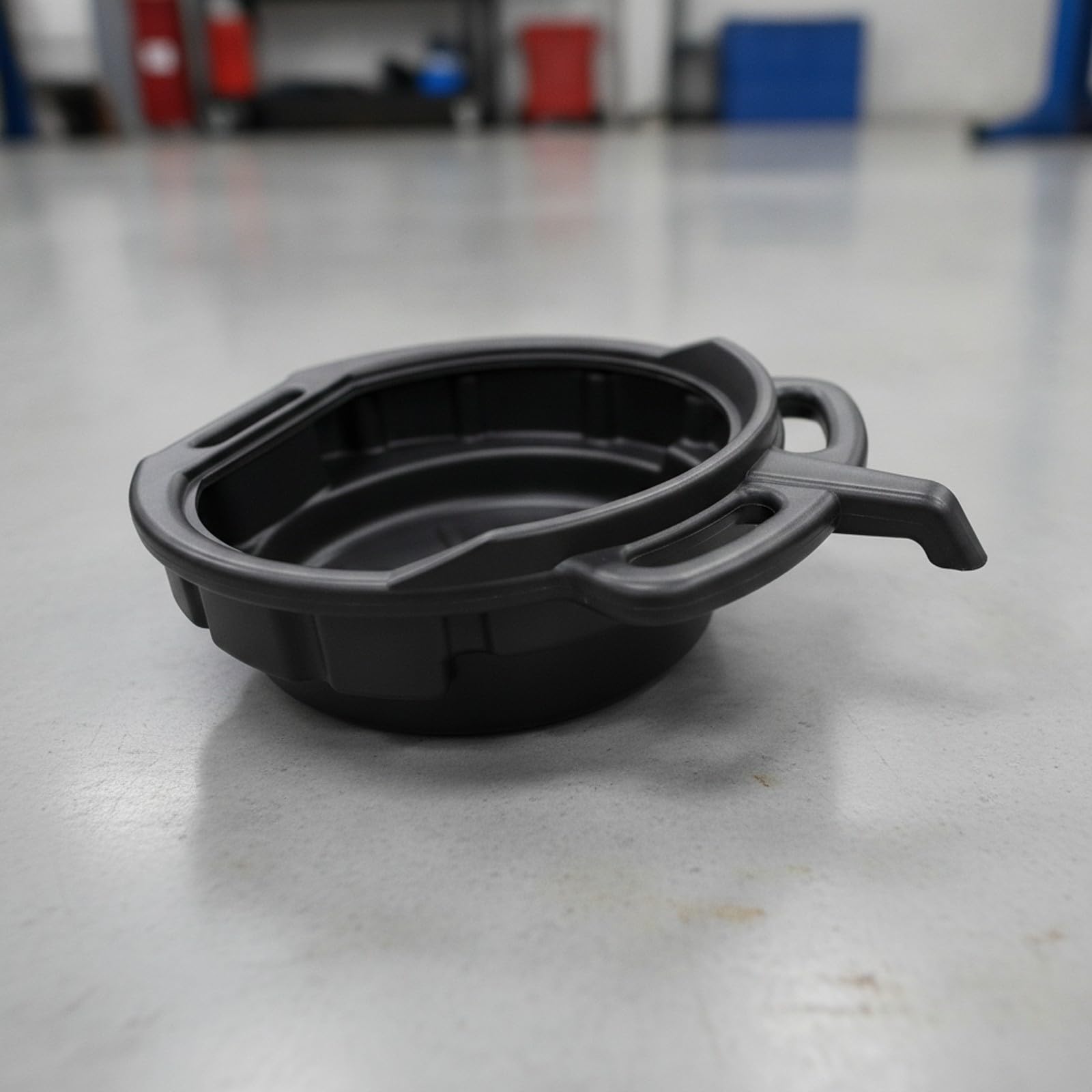Vasca di Raccolta con Maniglie | Resisn Agli Oli, Vasca di Scarico Olio, Ergonomica, per Officina, Garage, Del da, 15L