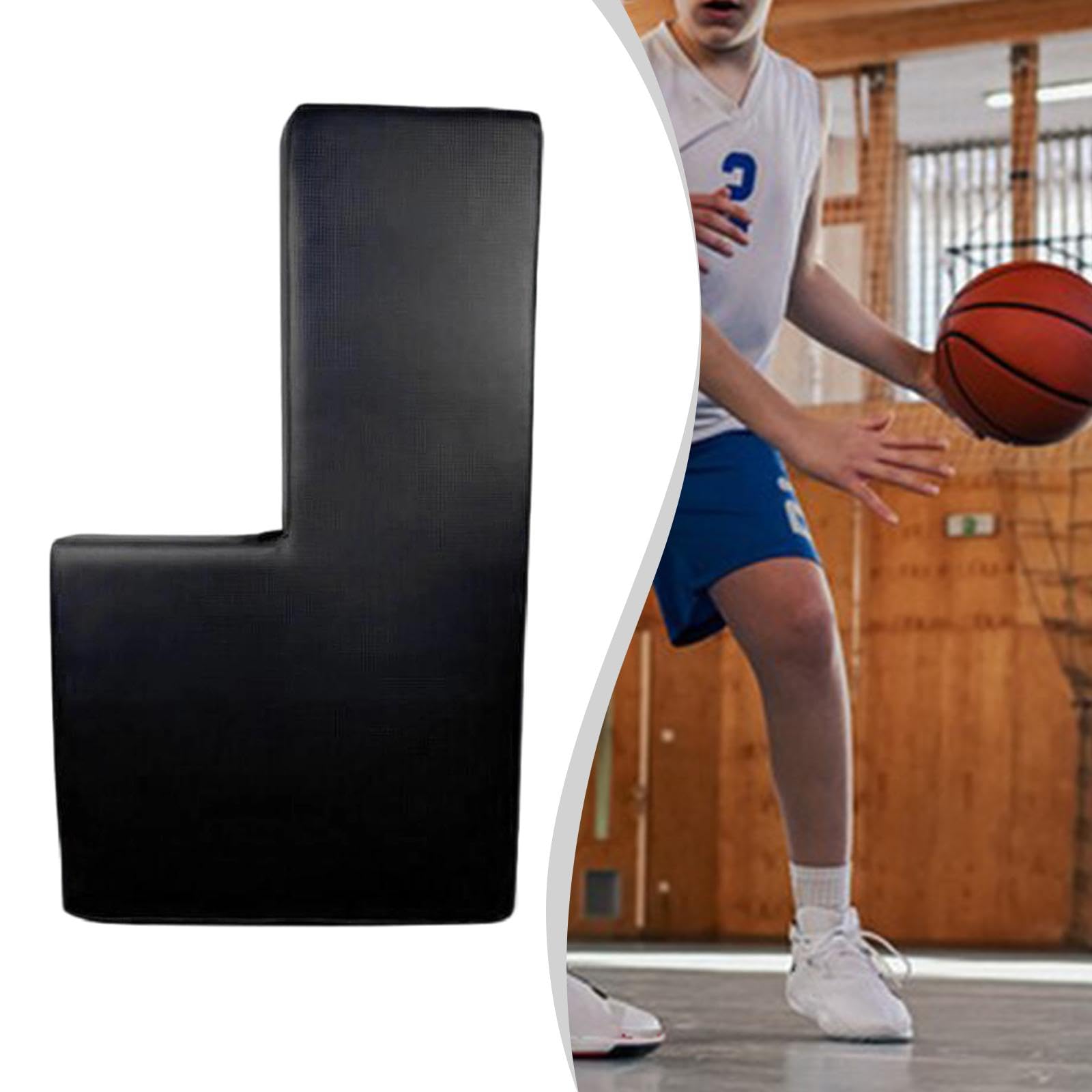 Qianly Basketball Bloqueador Tablero de Confrontación Acolchado para Ejercicios Guard para Práctica Defensiva con Agarre Cómodo Equipo para Entrenamiento de