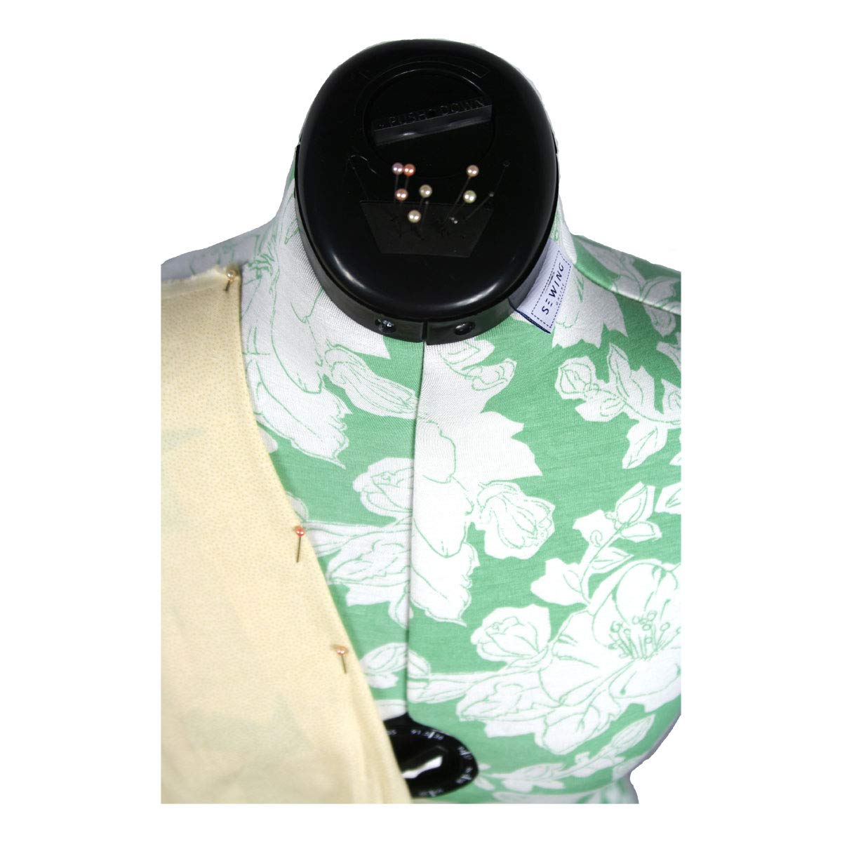 Maniqui Costura Ajustable Hollyhock Verde 8-Partes | Medio (M) [Talla EUR 44 a 48]