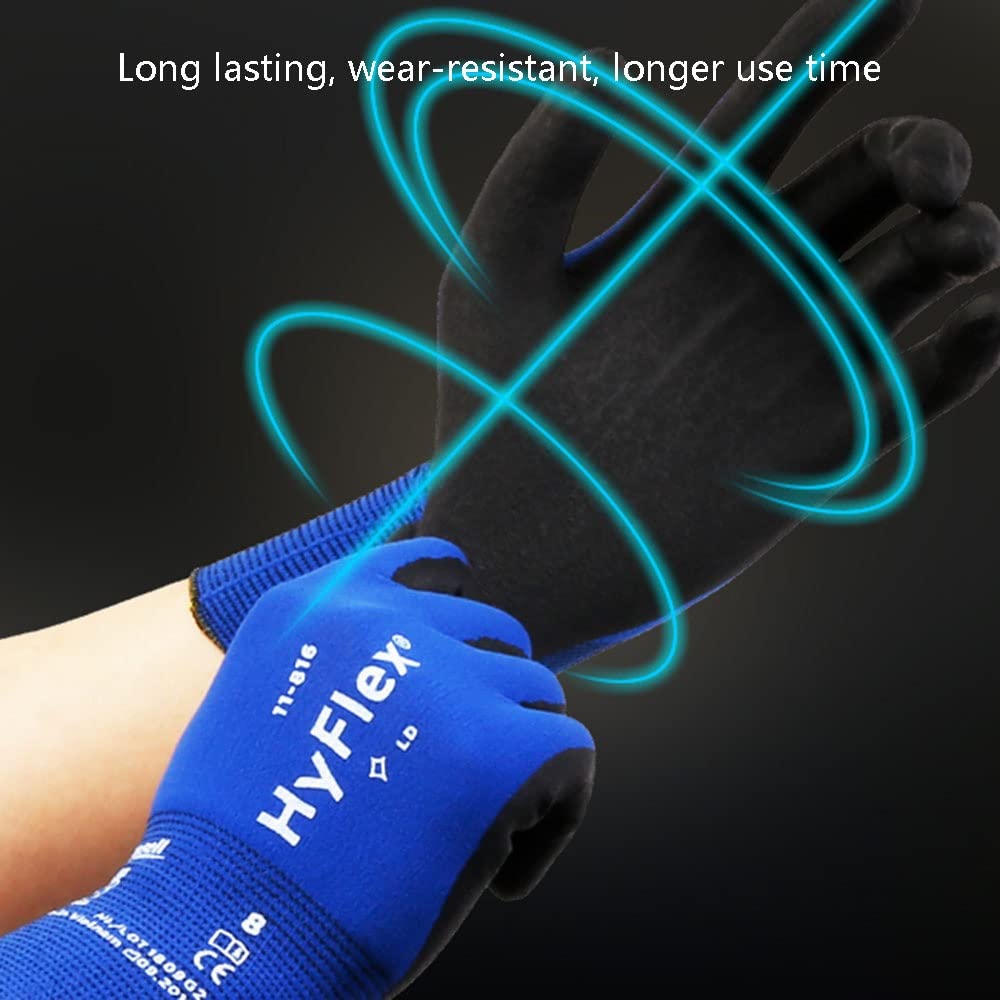 FUFU Manoplas Hombres Y Mujeres Trabajan Guantes, Guantes De Jardinería con Toque Inteligente, Trabajo De Jardín Al Aire Libre, Guantes Antideslizantes (Size : S)
