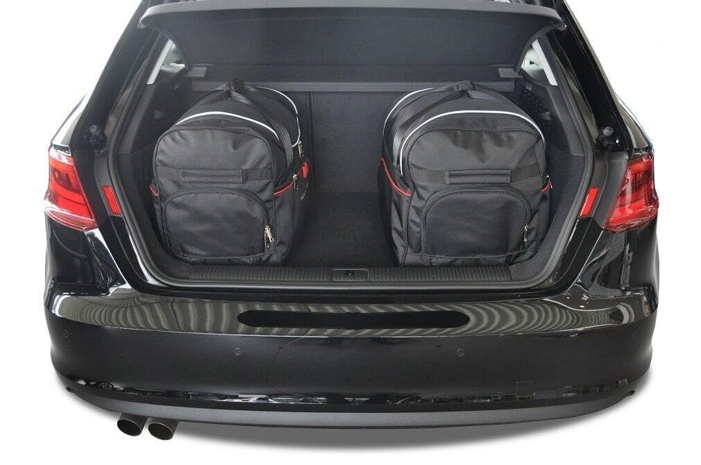 KJUST Set di Borse per Auto Dedicate 3 pz Compatibile con AUDI A3 8V 2012-2020