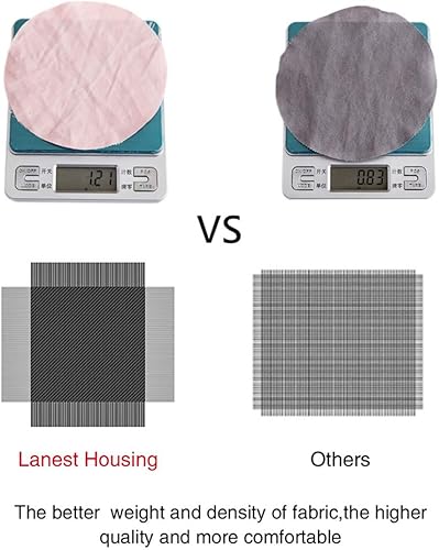 Miniatura 5 de Juego de sábanas de microfibra con bolsillo profundo, 120 GSM, 2400 TC, para cama individual, individual extragrande, matrimonial, queen y king de