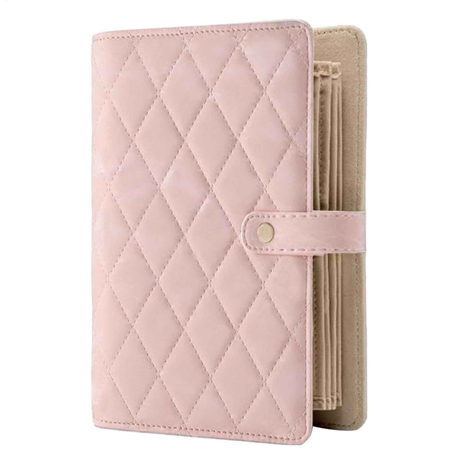 Livre de rangement de bijoux avec pochettes transparentes pour colliers et bagues