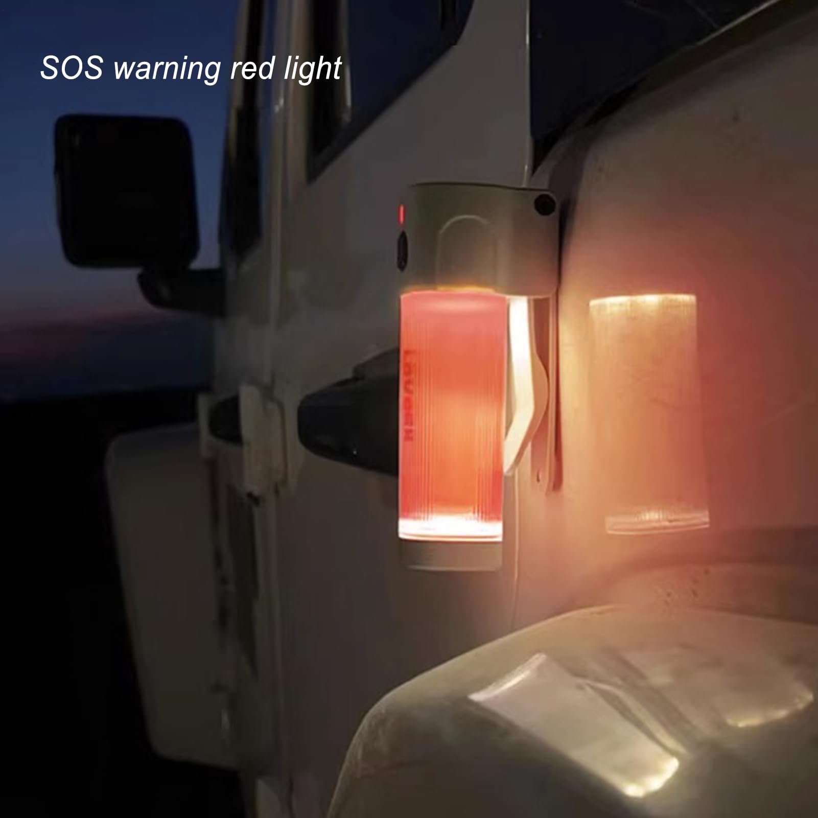 Linternas de Camping Recargables Luz LED Magnética Ajustable 180° con 3 | Lámpara de Viaje de Largo Alcance para Patio Viaje Mochilero Senderismo Escalada Excursión al Aire