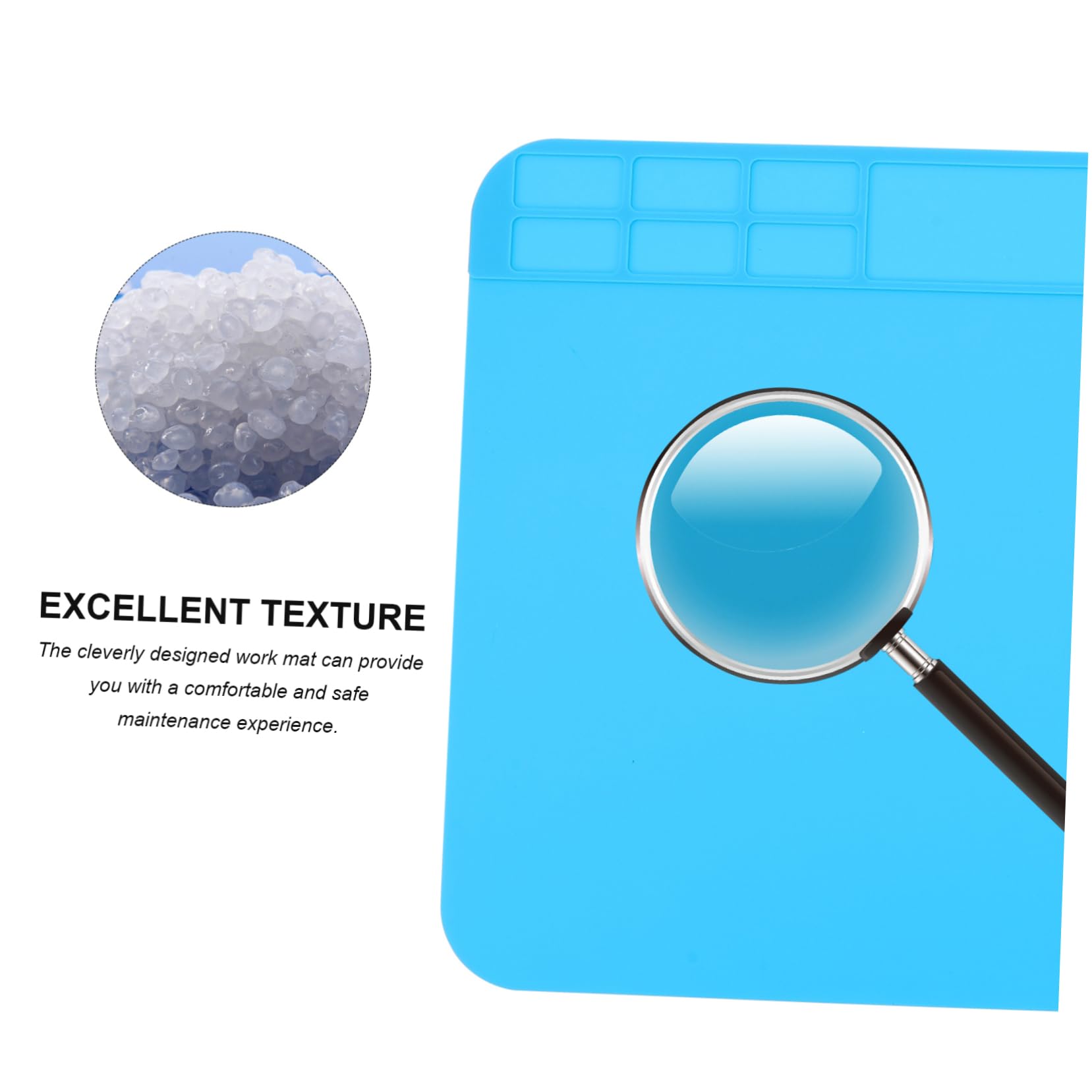 ARTIBETTER Silicone Stove Mat Heat Resistant Pad for Computer Repair Soldering Mat Soft Texture