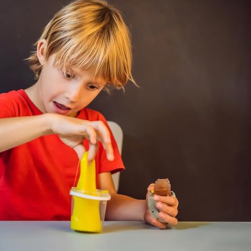 Miniatura 6 de Juguetes para aliviar el estrés de huevos de dinosaurio, 3 unidades, lindas bolas para apretar para recuerdos de fiesta de cumpleaños, juguetes
