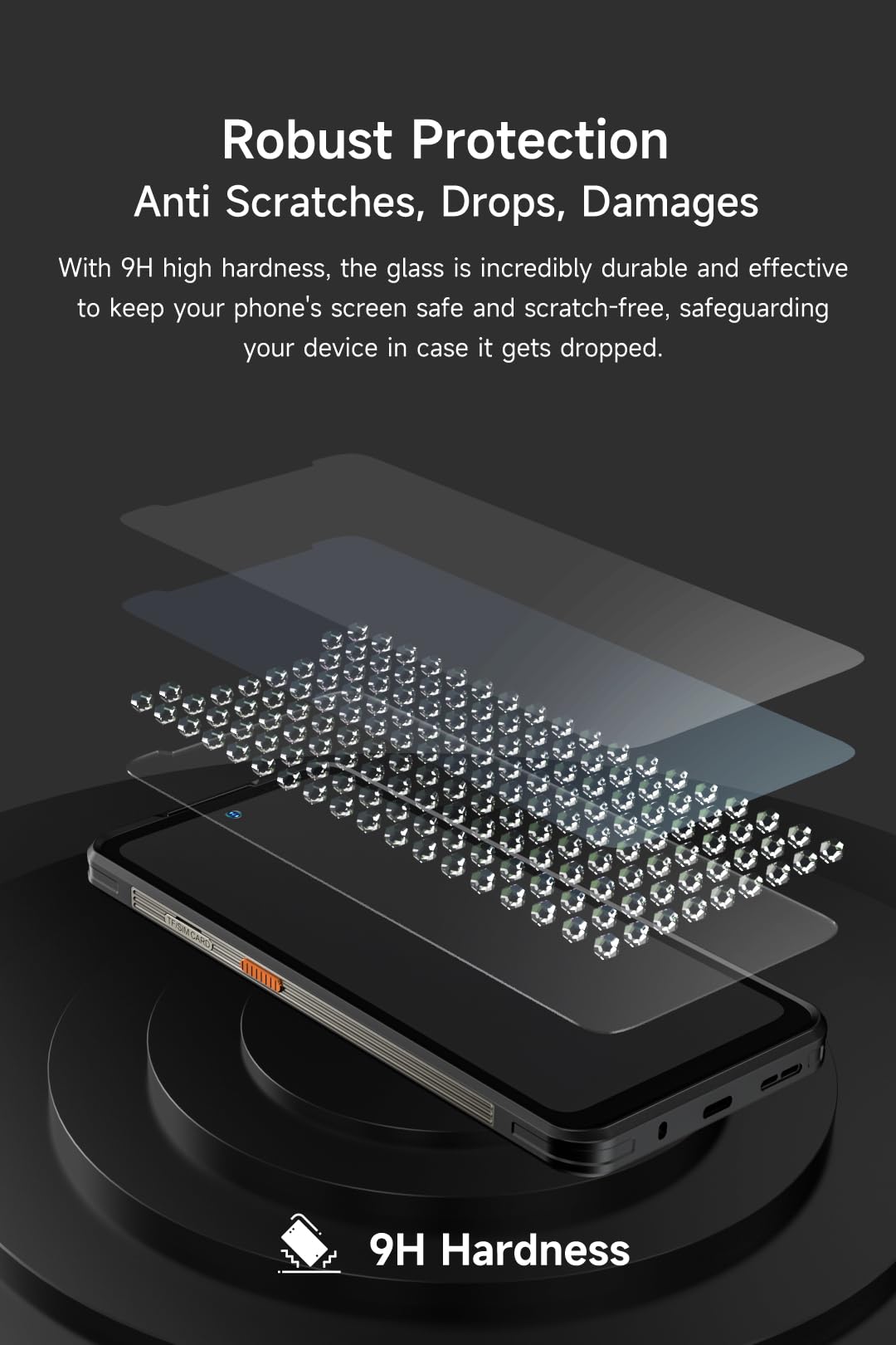 Puccy Privacy Screen Protector For ULEFONE ARMOR 26 ULTRA - Anti-Spy TPU Film (Black)
