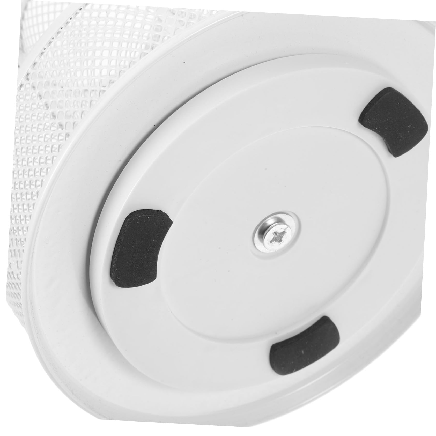 STOBOK Portapenne Rotante da Scrivania in Metallo Grande Capacità, Organizer Desktop Elegante per Decorazioni Scuola e Porta Pennelli Cosmetici 360 Gradi