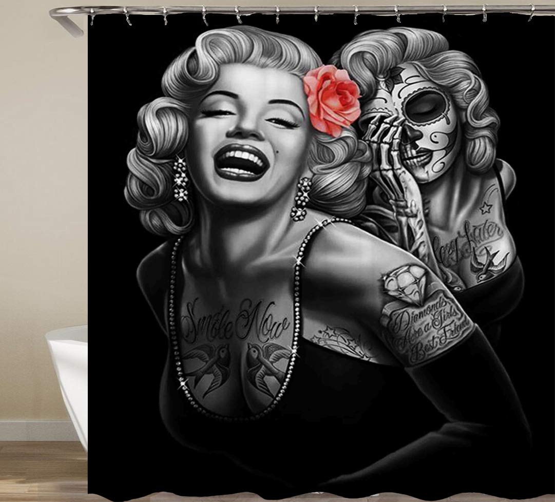 Tattoo Shower Curtains Curtains & Drapes