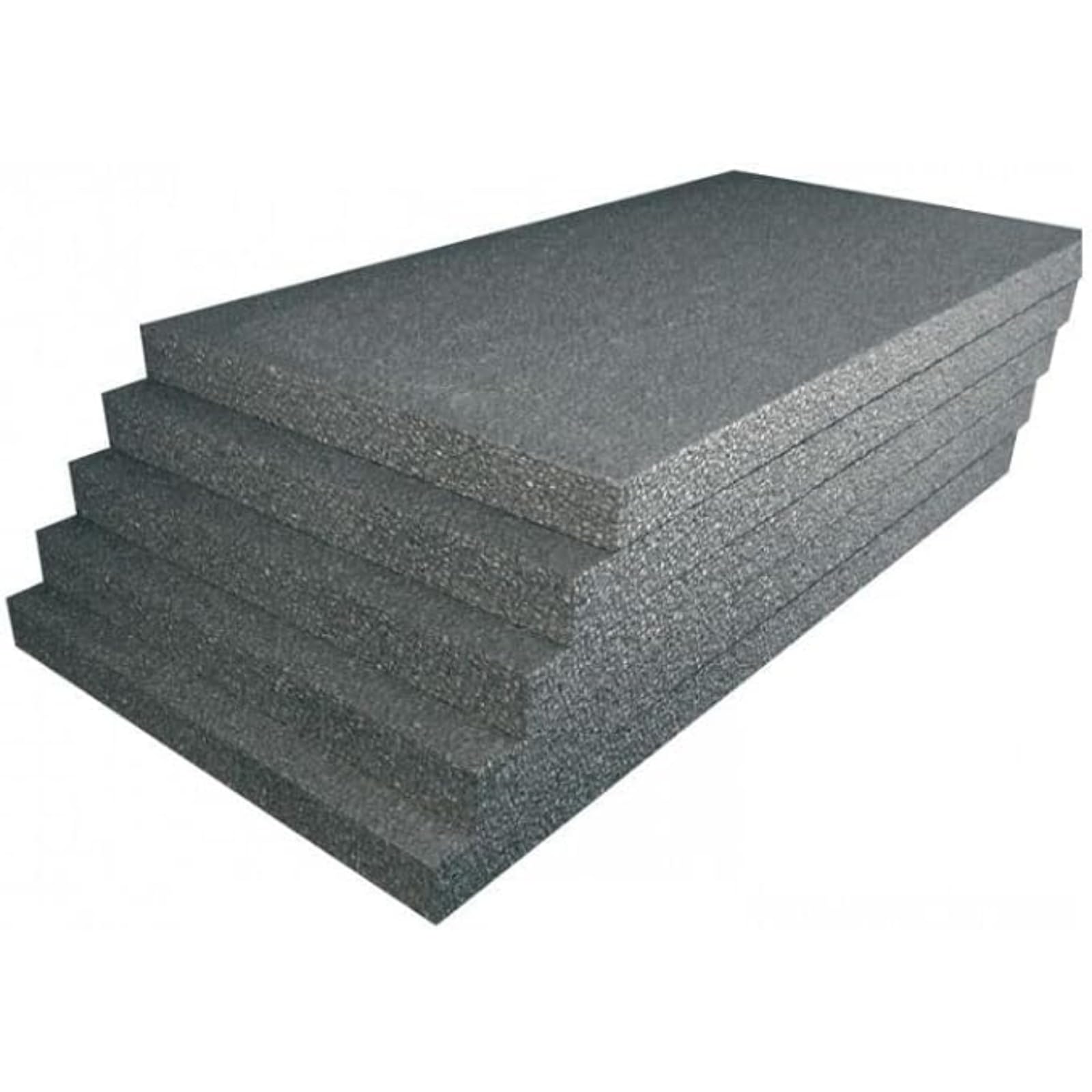Pannelli Isolanti Polistirolo con Grafite 20 kg/mq, 100x50 cm spessore 10 cm, per Cappotto Termico, Rivestimento, Isolamento Pareti Interne ed Esterne, Tetto e Coperture (50)