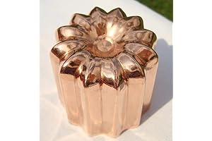 Copper Canelé Molds, The Authentic French Canelé Pans for Indulgent Pastries