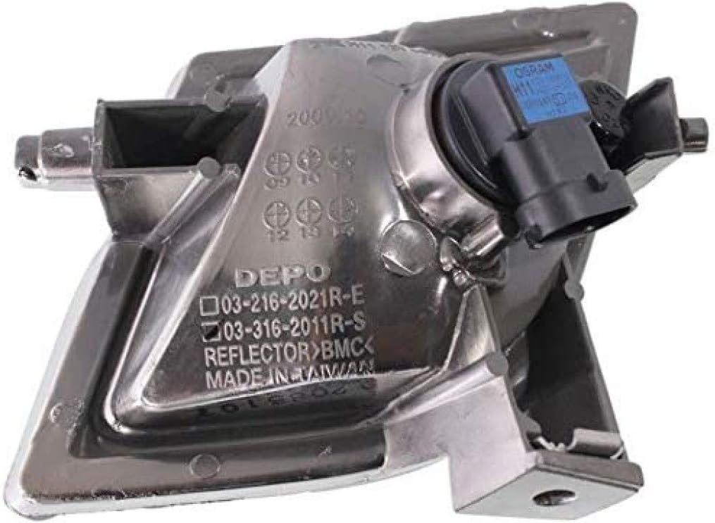 CarLights360: For Mazda 6 Fog Light Assembly 2009 2010 Passenger Side For MA2593117