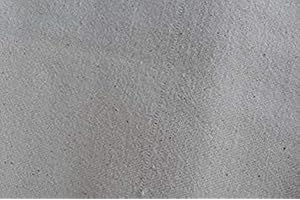 Organic Cotton Heavyweight Flannel Fabric: Natural 55''