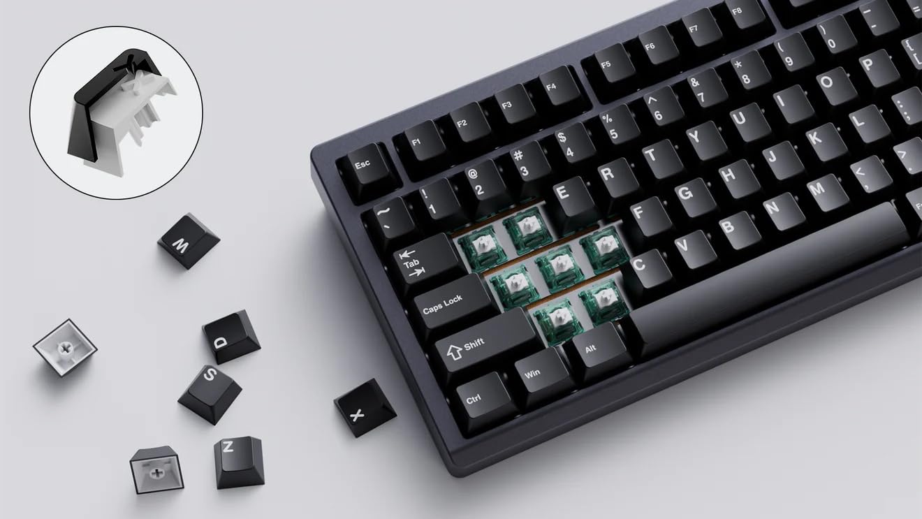 Amazon | Chilkey Slice75 HE ゲーミングキーボード ラピッドトリガー 