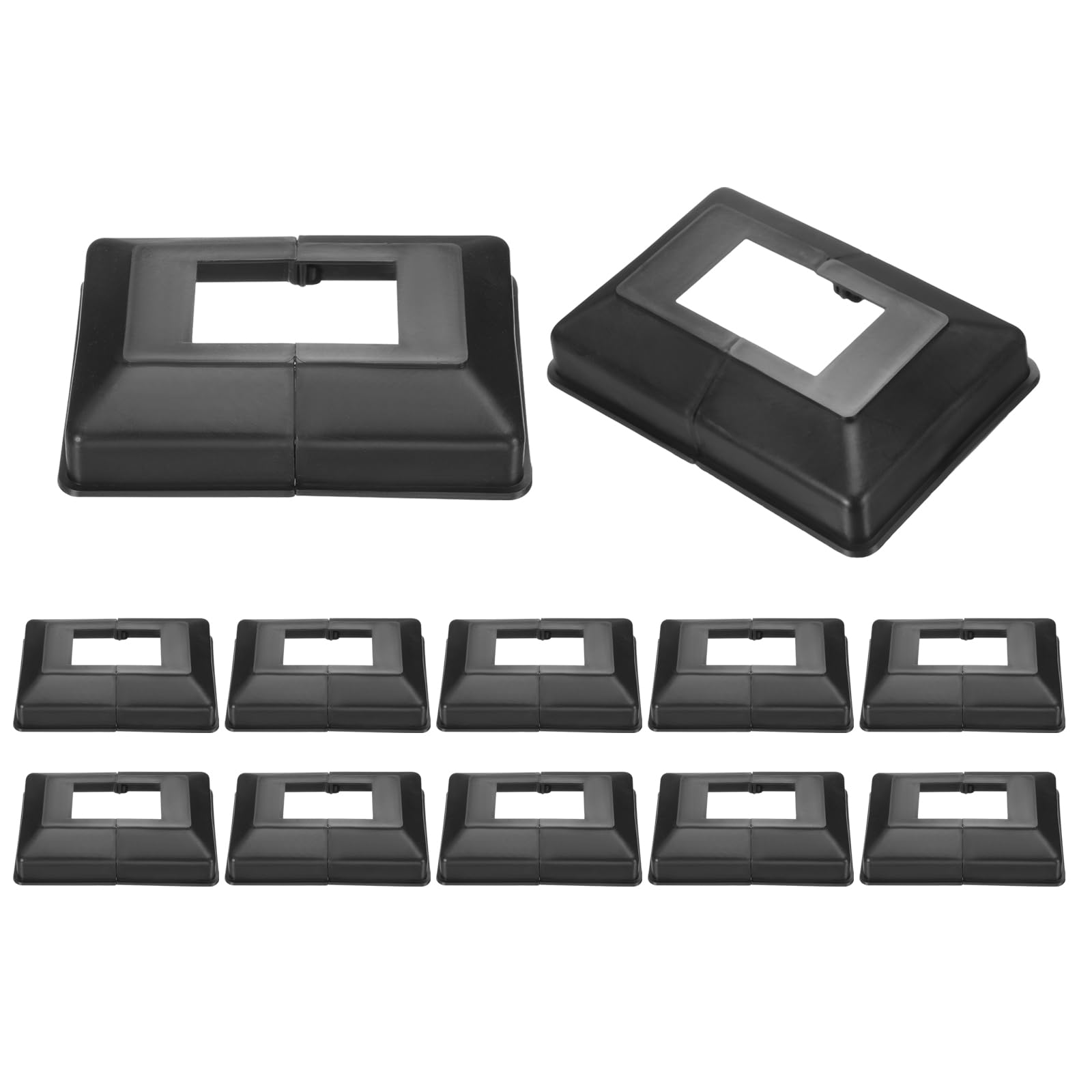 Cubiertas para base de postes uxcell para embellecer el porche y barandillas de cable