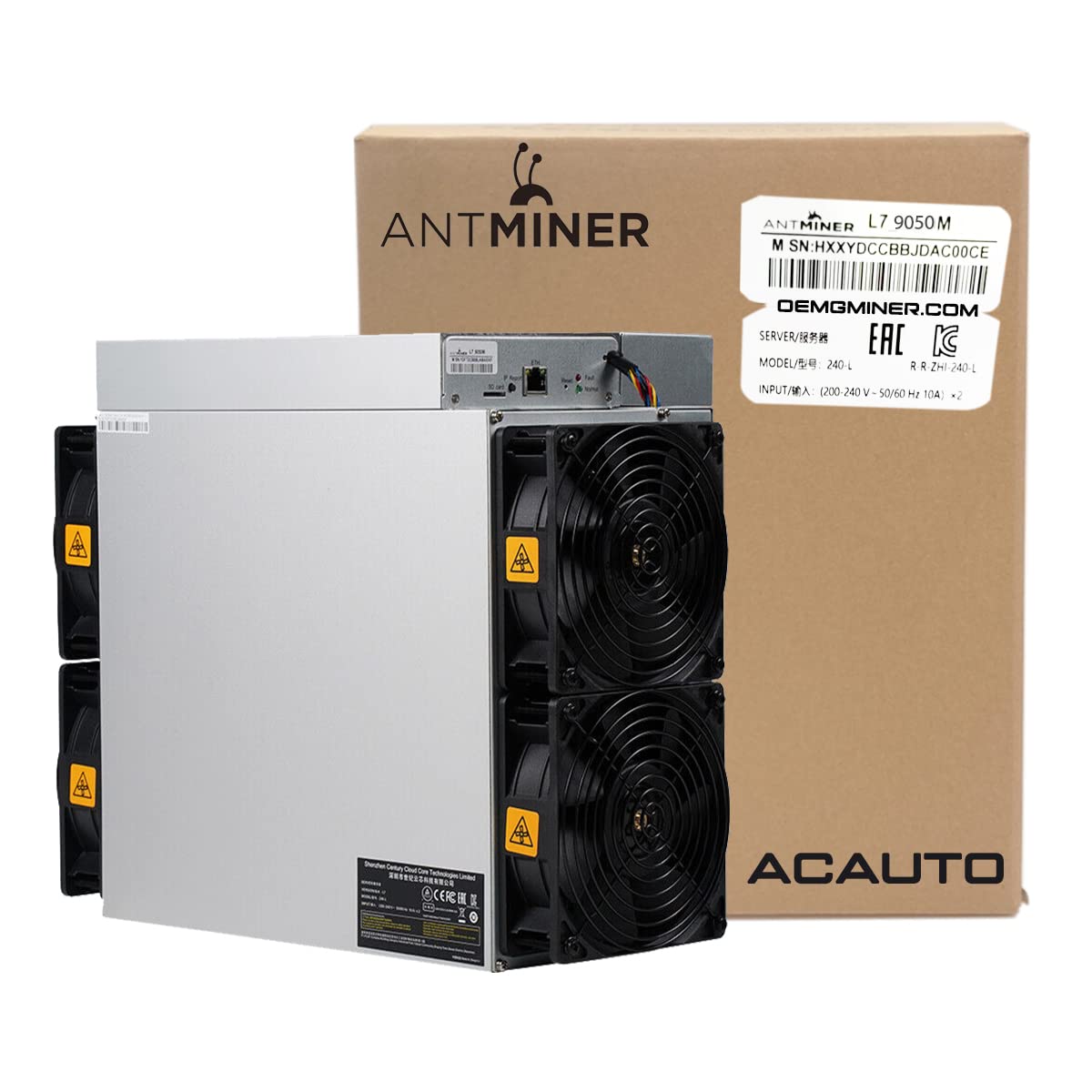 Amazon.com: New Antminer L7 9050Mh/s 3260W Mining Scrypt