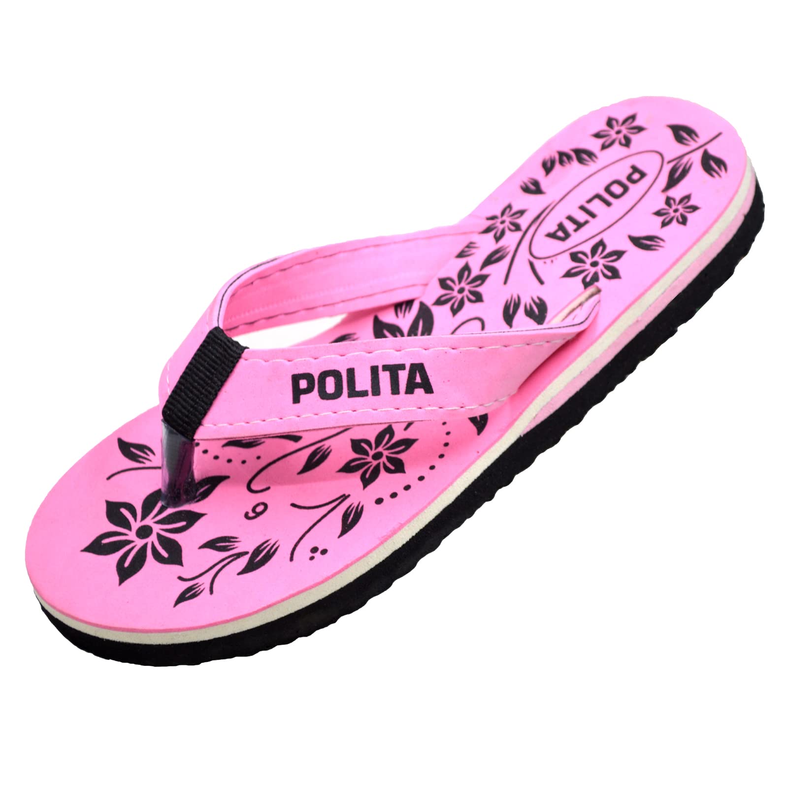 POLITA Women Slippers | Extra Soft Comfortable And Stylish Flip Flop Slippers For Women Pink F142 (Pink, Numeric_8) (B0BN27GXJD) Amazon Price History, Amazon Price Tracker