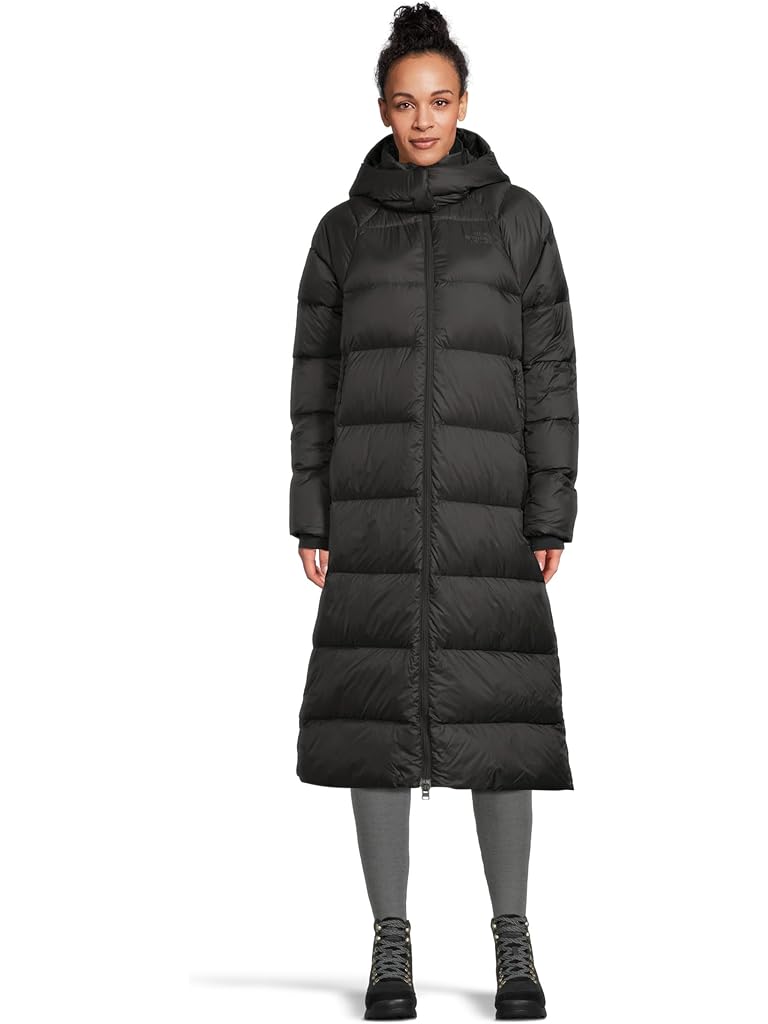 Black The North Face Hydrenalite™ City Long Down Hooded Parka