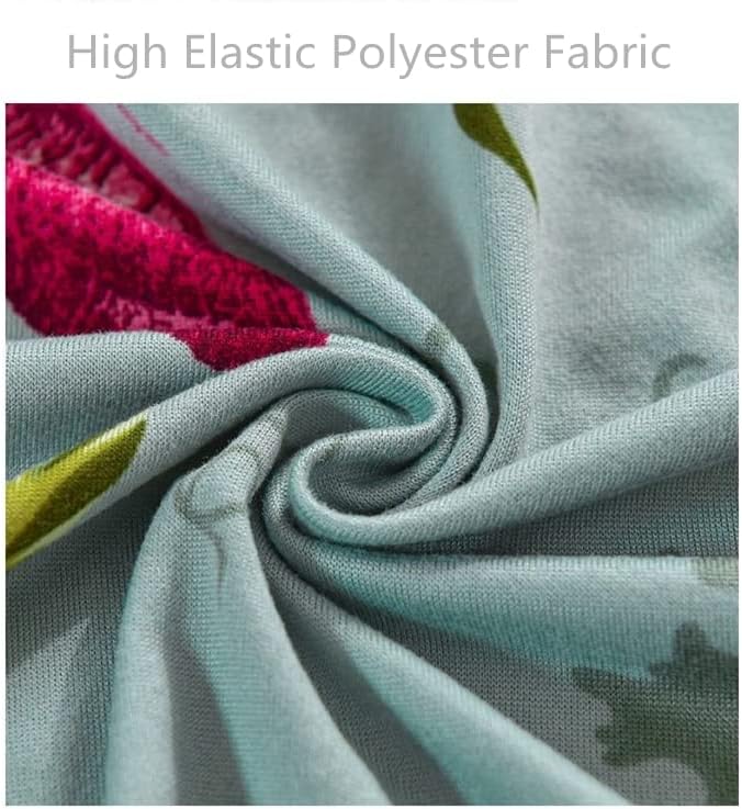 Miniatura 4 de QTMY Funda elástica con respaldo de ala, funda para sofá reclinable, 1 pieza, protector de muebles, 74-103 (98)