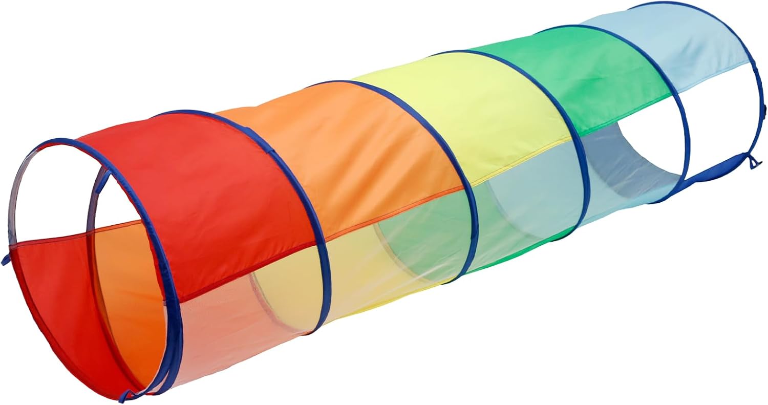 Kids Play Tunnel Tent Foldable Pop Up Tunnel Tent Crawl Tunnel Toy