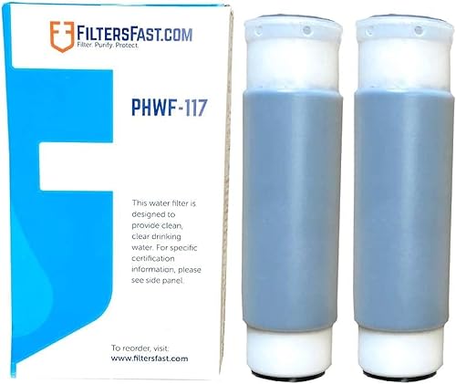 Filters Fast PHWF-117 - Repuesto compatible con cartucho de filtro de agua Aqua-Pure APS117, paquete de 2