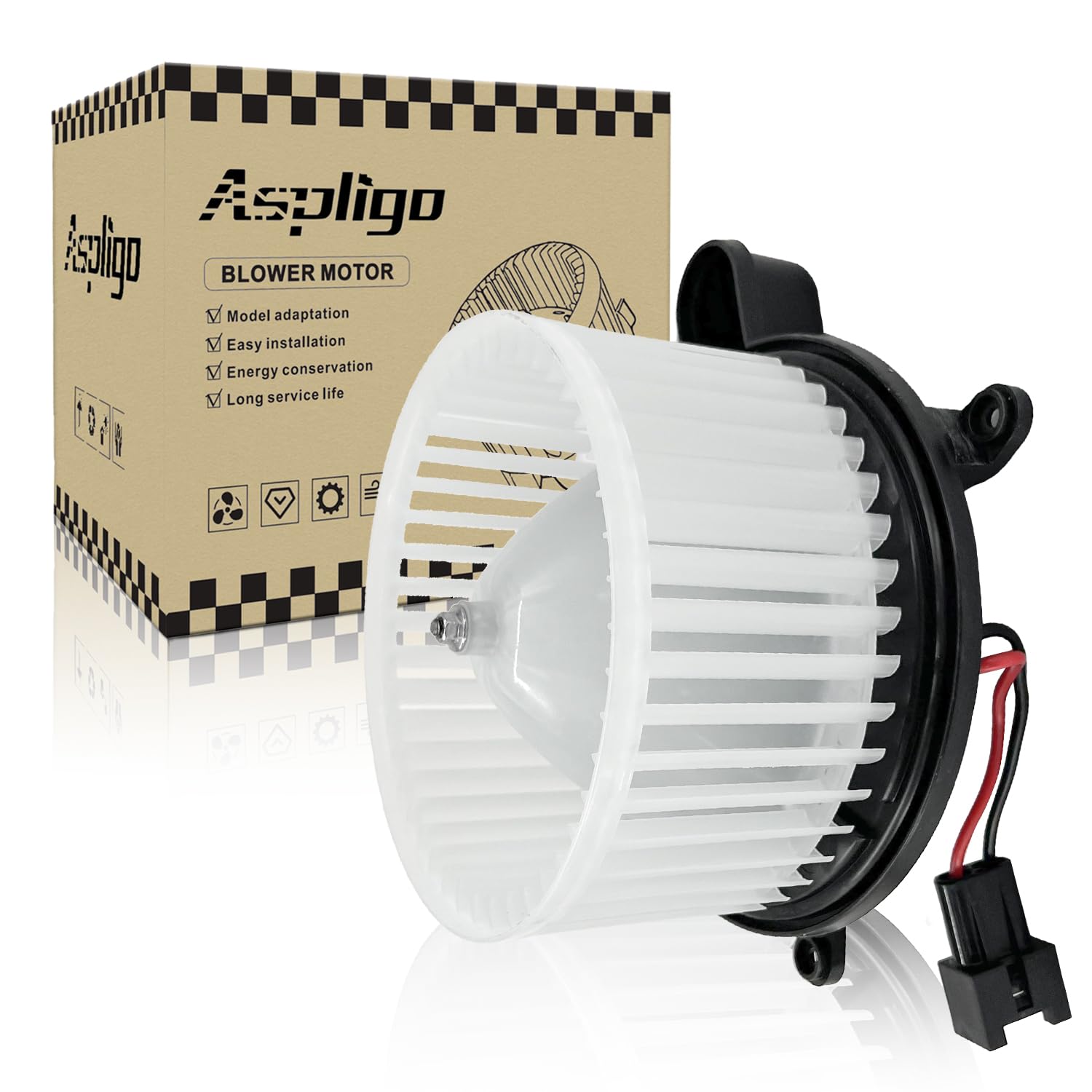 700251 AC Heater Blower Motor Fan Fit for Ford f-250 Super Duty 2011-2016，f-350 Super Duty 2011-2016，for Mazda 6 2009-2013 BC3Z19805C, FO3126138, GS3L61B10