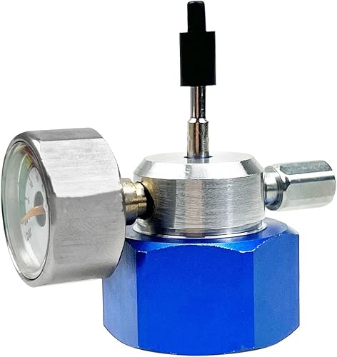 Adaptador de llenado de propano Airsoft para gas verde con medidores de presión y cubierta protectora de dedal con tanque de propano para acampar