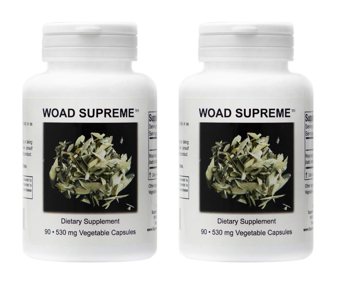 Supreme Nutrition Woad Supreme, 90 Pure Isatis Root Vegetarian Capsules | 2 Pack