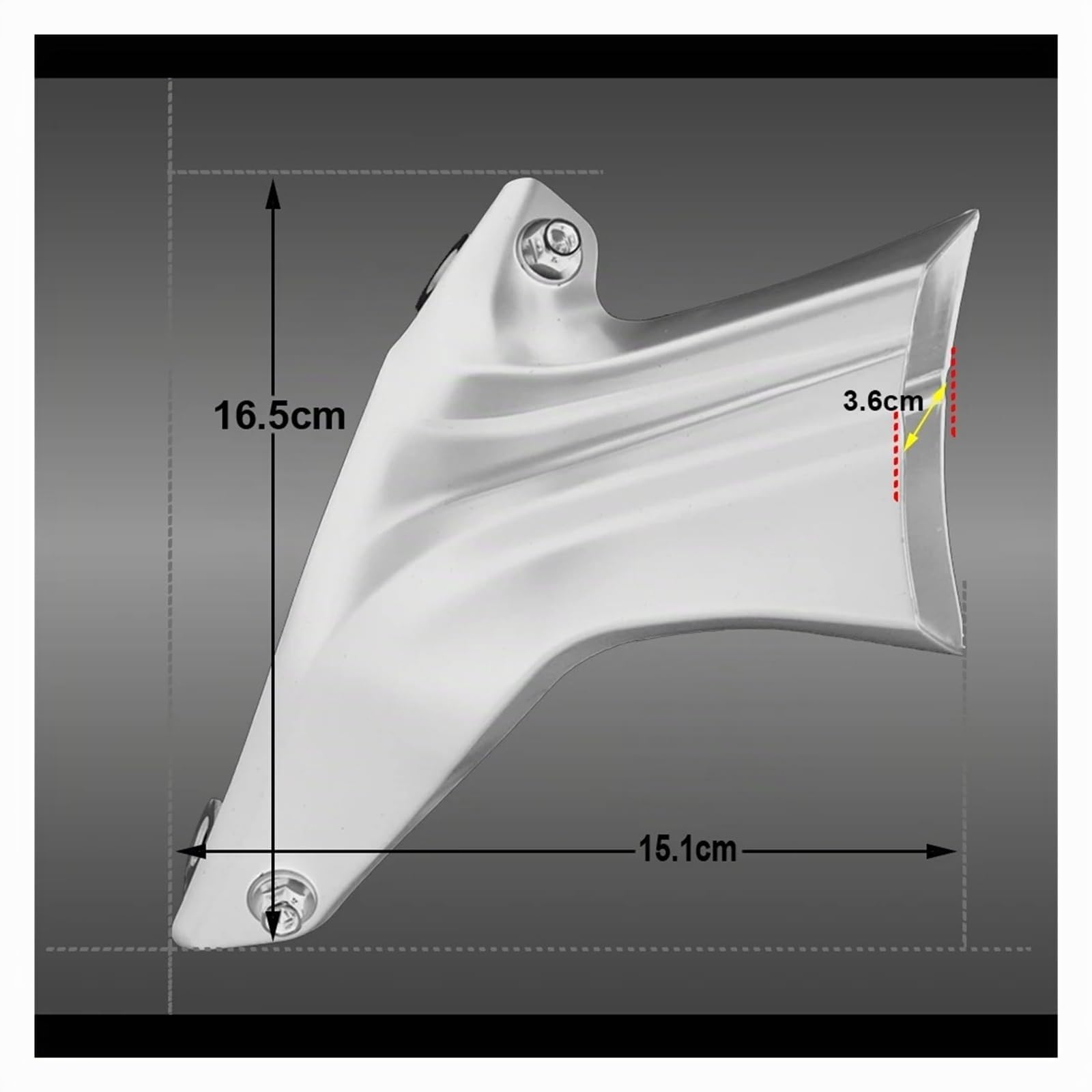 Latéraux Carénage Avant Ailes Conduits Refroidissement d'air Étrier Frein Moto pour Suzuki GSXR/GSX-R 600 750 1000 GSX-S750 GSX-S1000 V-Strom GSXR750 GSXR1000(C)