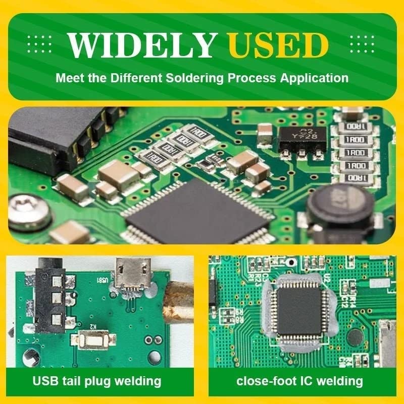 Miniatura 6 de Jeringa BGA de 1.23 oz de pasta de soldadura con plomo Sn63pb37 punto de fusión 361.4 F, para electrónica PCB IC teléfono celular, CPU LED Bga